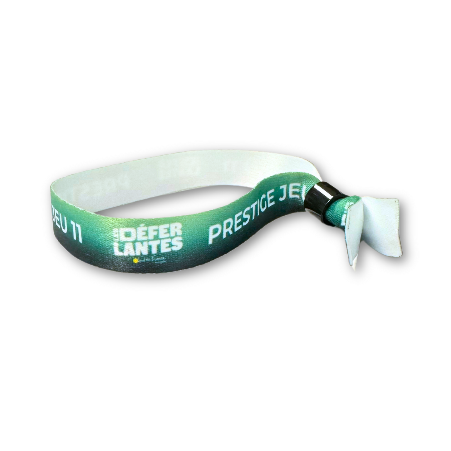 Bracelet evenementiel tissu à bague SUBLIMATION / J+20