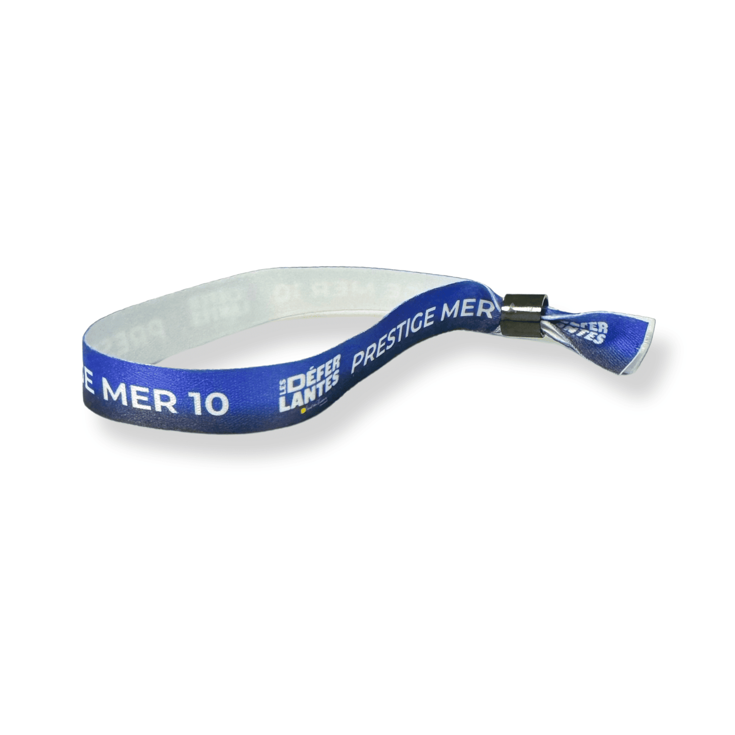 Bracelet evenementiel tissu à bague SUBLIMATION / J+20